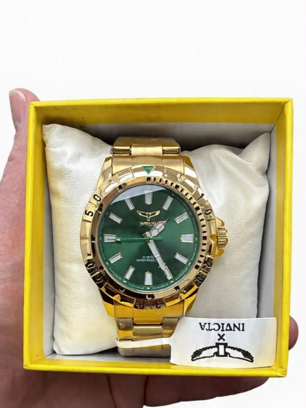 Invicta gold tone